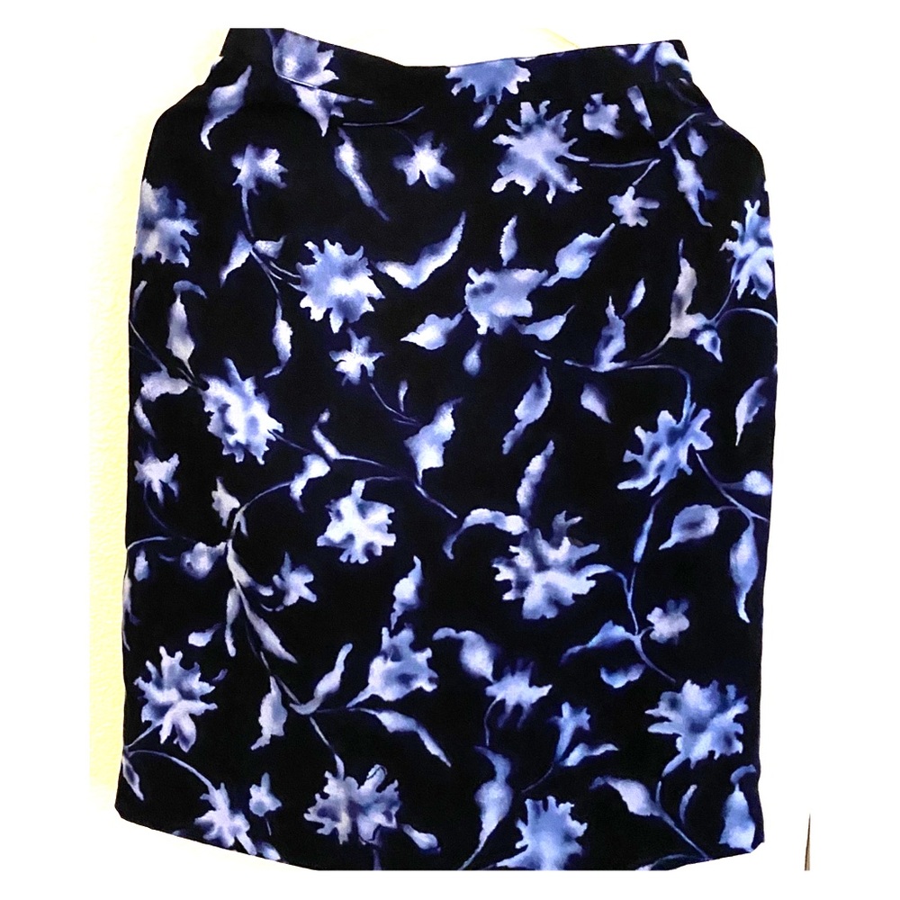 NEW Floral Polyester Pencil Skirt